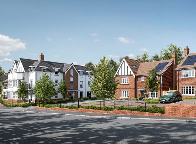 Tillingbourne Gardens Street Scene Plots 1 17