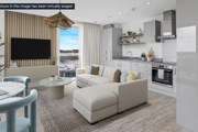 Ambia Living Kitchen Area Plot 52 Abri Homes AH
