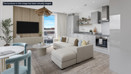Ambia Living Kitchen Area Plot 52 Abri Homes AH