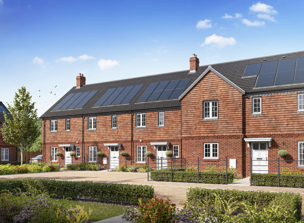 Sherecroft Meadows CGI The Weston, Himely & The Ashbridge Plots 60 64