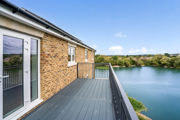 Spacious Balcony With Uninterrupted Lake Views At Herons Lake