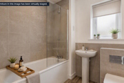 Plot 102 The Parley Allium Park Bathroom VS