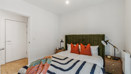 Show home bedroom with contemporary furnishings at Horlicks Quarter in Slough